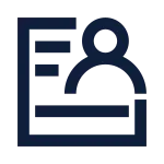 Customer List Line SVG Icon
